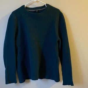 Men's Teal Crewneck Sweater